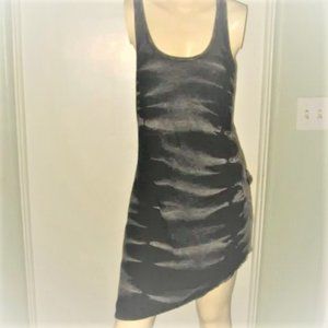 ❤️HARD TAIL FOREVEVER Rushed Tie Dye Asymmetrical Dress Sz Medium